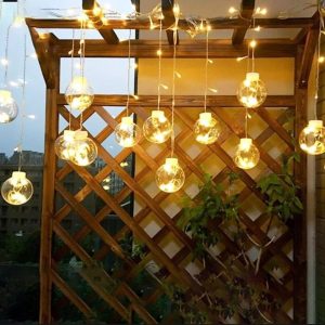 Wish Ball LED Fairy Light for Curtains- 16 feet, 12 Wish Ball-MHN – light decoration (P-3570)